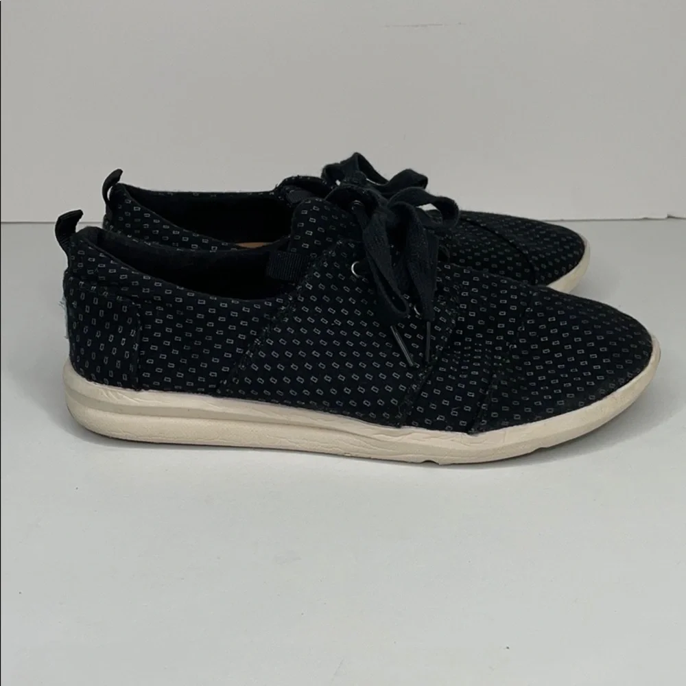 TOMS Women's Del Rey Sneakers black sz‎ 8